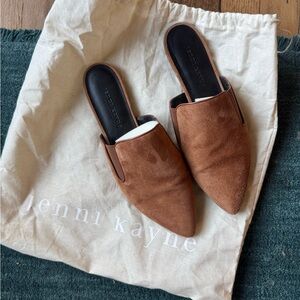 Jenni Kayne Tan Suede Mules